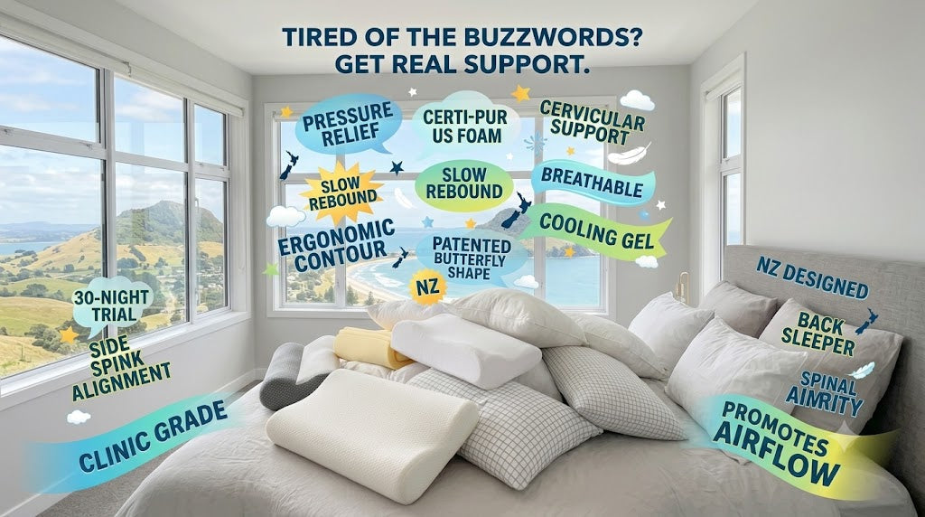 Finding the Best Memory Foam Pillow in NZ: A 2026 buyers guide