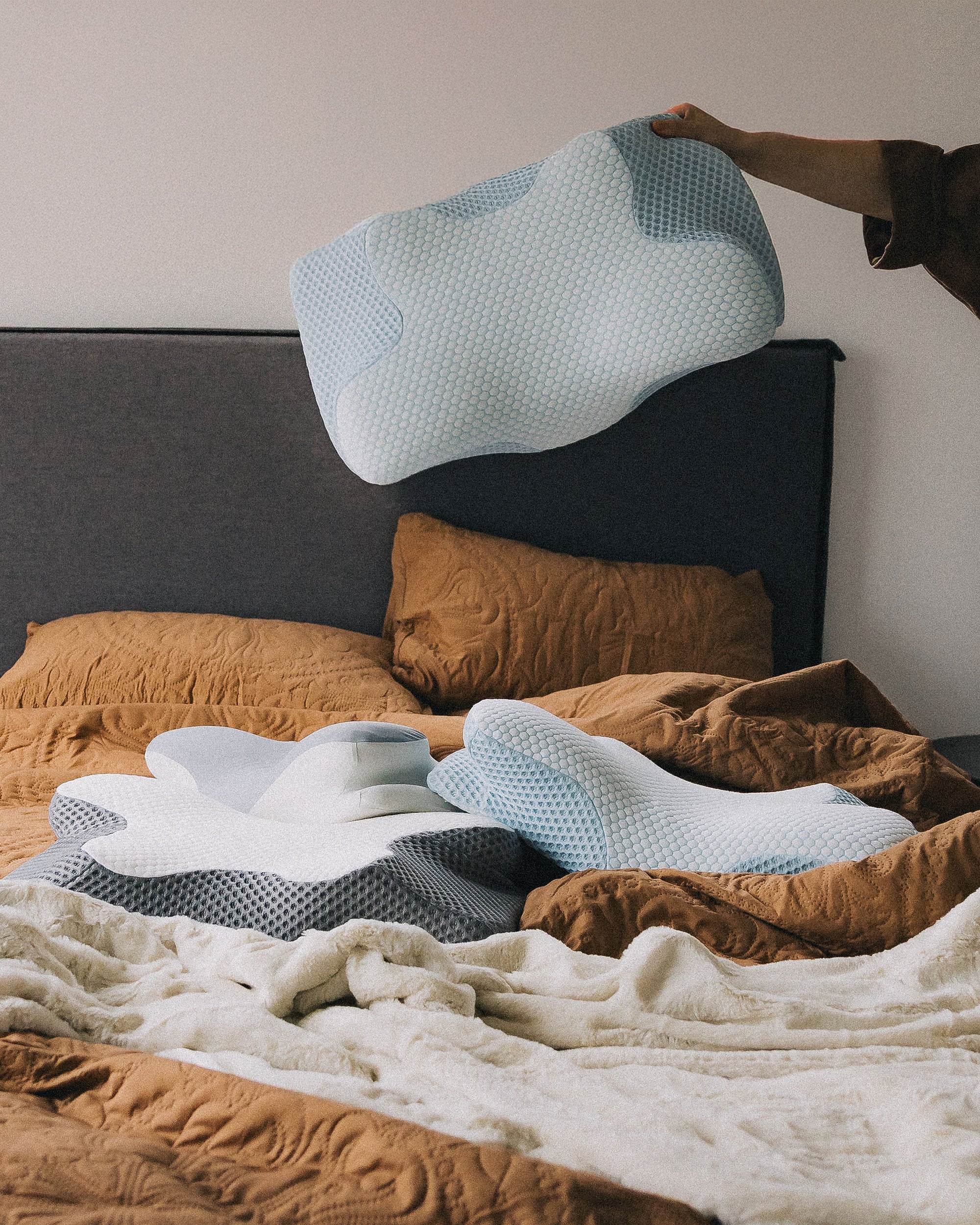 Cloud Grey Posture Pillow