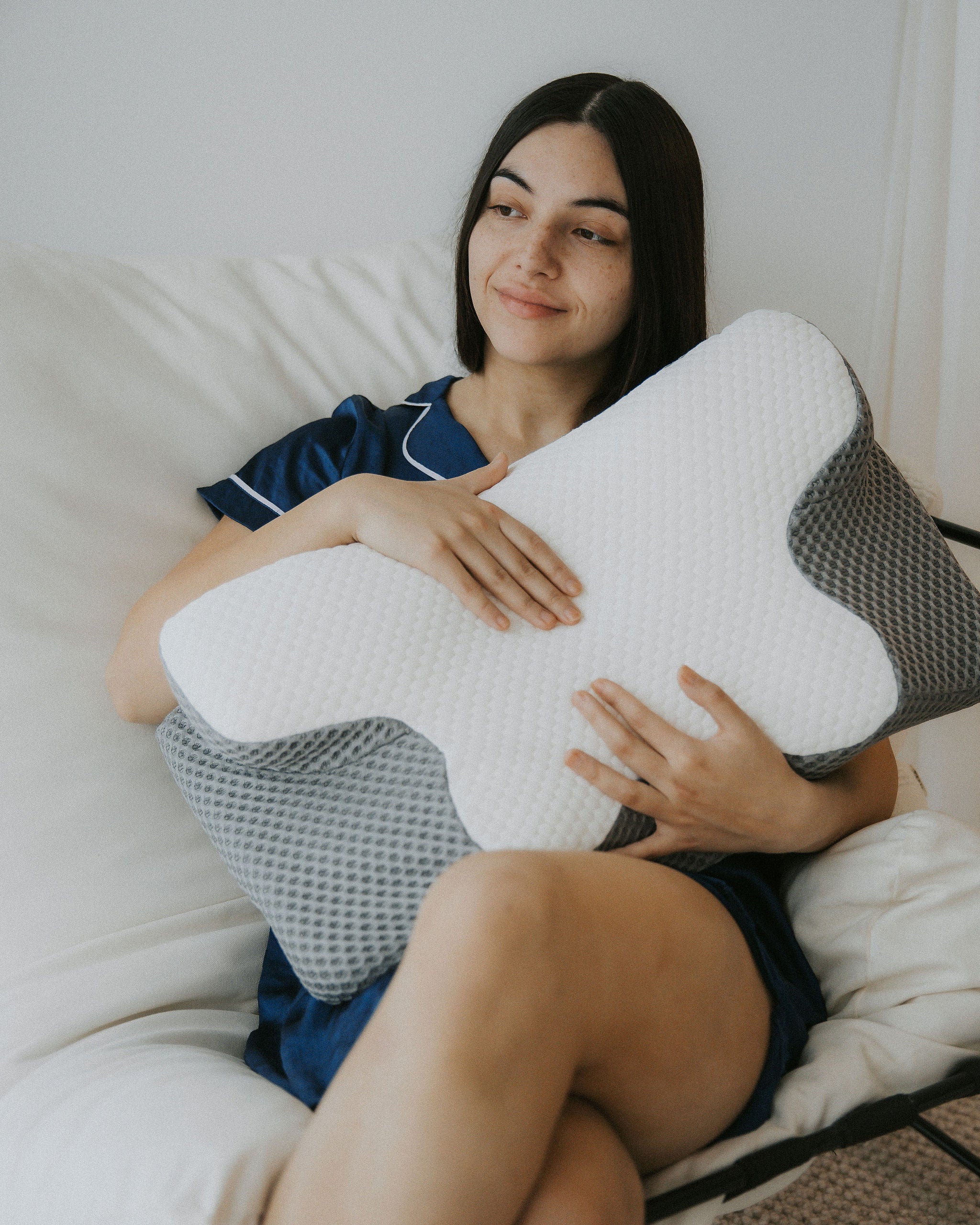 Cloud Grey Posture Pillow
