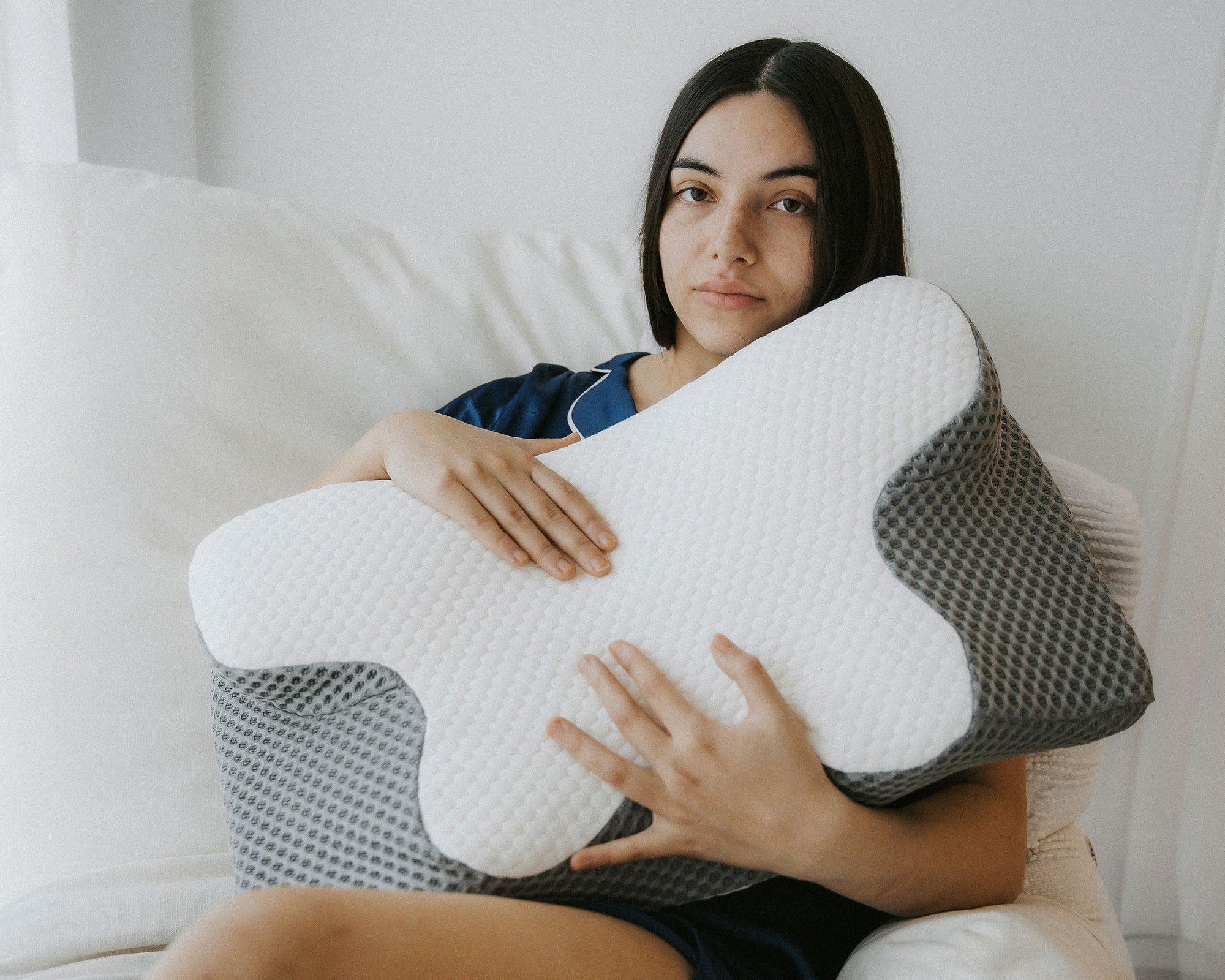 Cloud Grey Posture Pillow