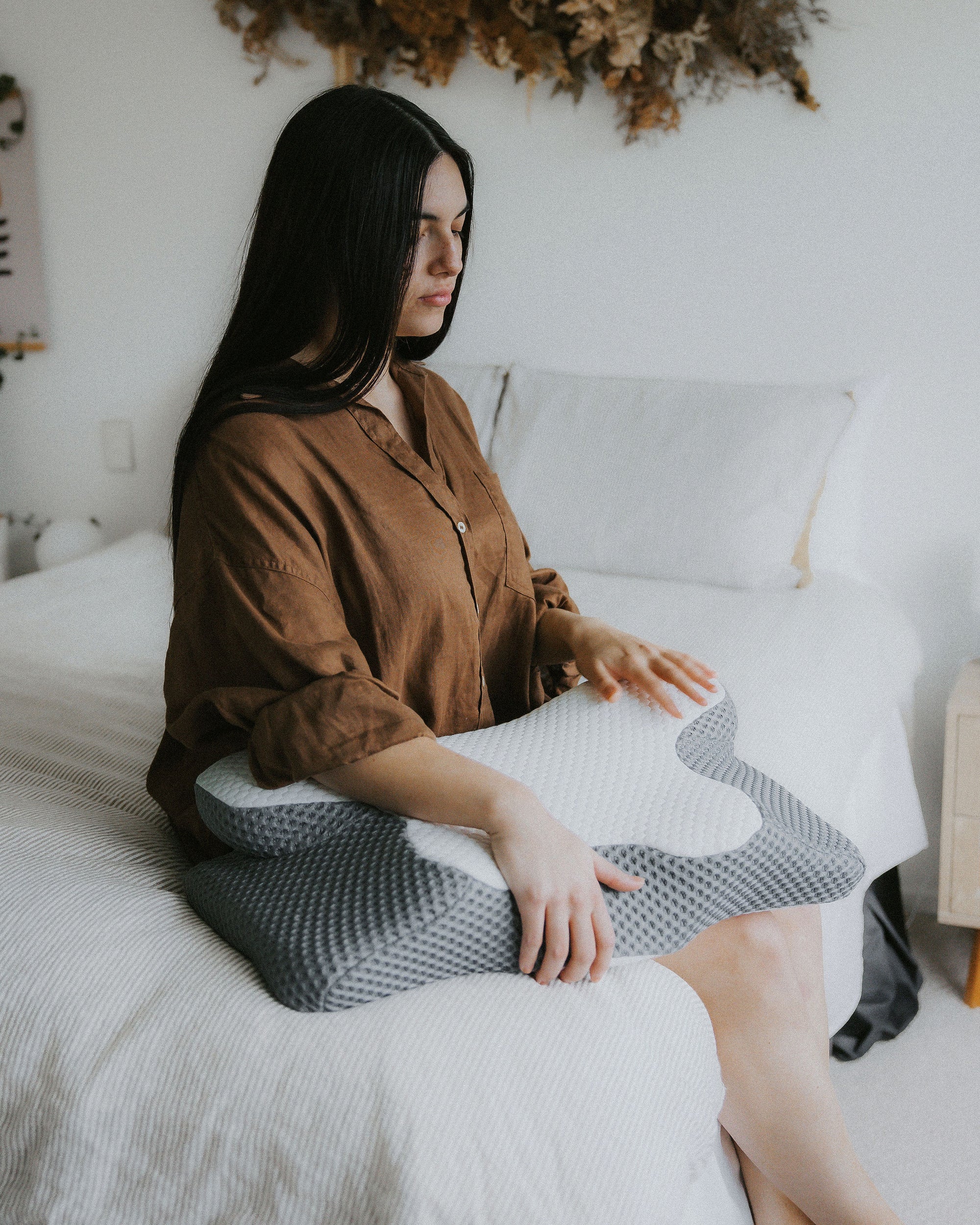 Cloud Grey Posture Pillow