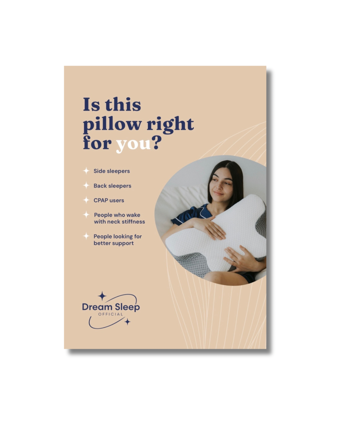 Complimentary A5 Paylite Counter Sign & Perspex Stand | Is This Pillow Right for You?