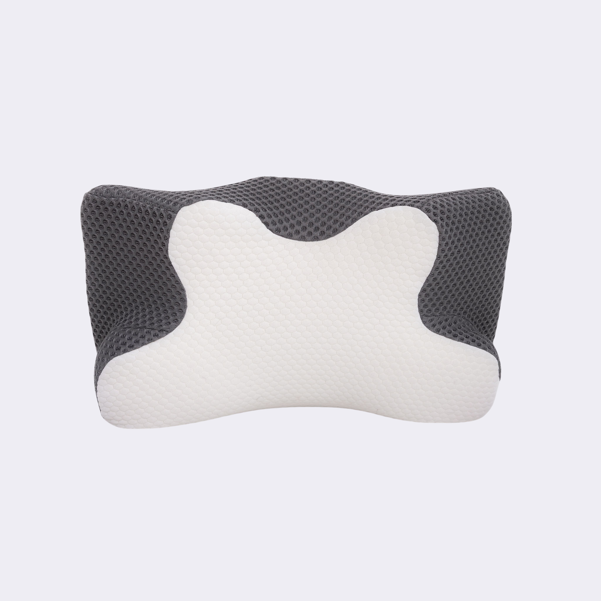 Breathable Airflow Weave pillowcase for ergonomic memory foam posture pillow.